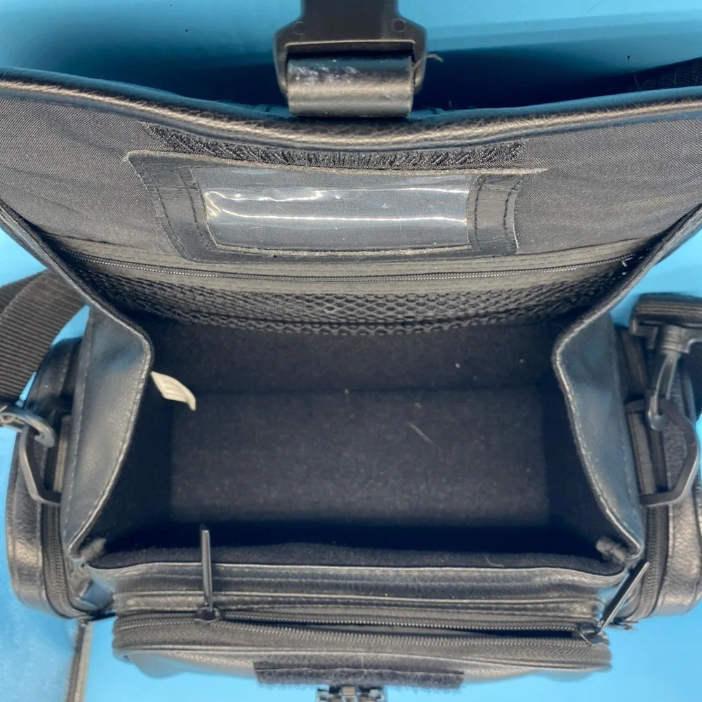 Sony LCS-VA3 Deluxe Soft Faux Leather Carrying Case For Camera & Camcorder
